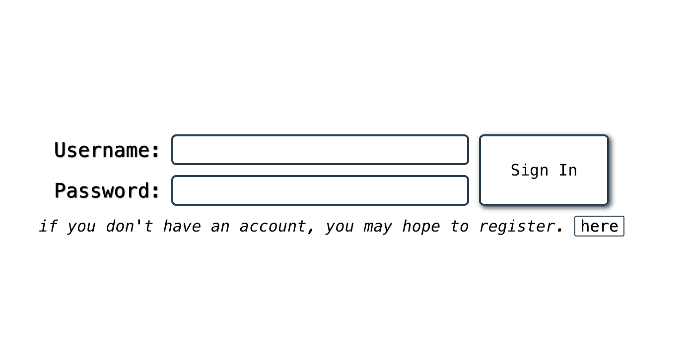 Login and Register project preview
